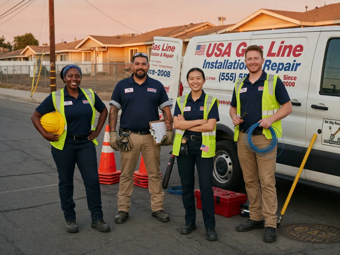 Gas Line Installation company in Biola, CA